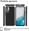 iMoshion Hoesje Geschikt voor Samsung Galaxy A54 (5G) Hoesje Shockproof - iMoshion Rugged Hybrid Carbon Case - Zwart