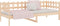 vidaXL - Slaapbank - zonder - matras - 90x200 - cm - massief - grenenhout