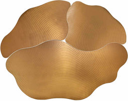 Richmond Interiors Salontafel Tree set van 3 (Brushed Gold)