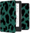Hoesje geschikt voor Kobo Clara 2E E-reader - iMoshion Design Slim Hard Bookcase - Ook geschikt voor Tolino Shine 4 - Green Leopard