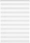 vidaXL - Zebra - rolgordijn - 100x150 - cm - stofbreedte - 95,9 - cm - polyester - wit