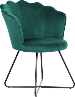 LOVELOCK - Fauteuil - Groen - Fluweel