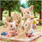 Sylvanian Families 5697 tweeling woestijn vos-fluweelzachte speelfiguren