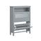SoBuy FSR152-HG - Entreekast - 2 Deuren & Schoenenrek - Grijs