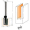CMT Frezen - HW Groeffrees D=18 I=40 L=80 S=8 Z=2+1 - Extra inboorsnede