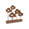 Decoratieve figuren Home ESPRIT Zwart Natuurlijk Vissen 61,5 x 10 x 53,5 cm