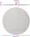 vidaXL - Regendouchekop - roestvrij - staal - 304 - 50 - cm - Rond