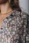 Colourful Rebel Sacha - Mini Jurk - Wijduitlopende fit Lange mouw Bloemen dessin - Katoen XL