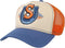 Stetson Retro Trucker Cap Western Oranje Blauw-One Size
