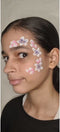 Snazaroo 3-Colour Split Cake 28g - Splitcake - Bloemen - Paars Roze Wit