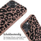 iMoshion Hoesje Geschikt voor iPhone 13 Hoesje Met Koord - iMoshion Siliconen design hoesje met koord - Roze / Animal Pink