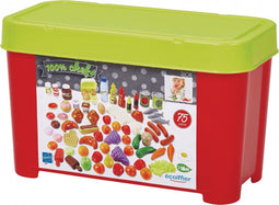 Ecoiffier 100% Chef - Speelgoed Eten - 75dlg - Multicolor