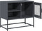 vidaXL - Tv-meubel - 68x39x60,5 - cm - staal - antracietkleurig