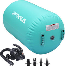 PPXIA - Turnmat - Opblaasbare gymnastiekmat - Rol/cilinder met pomp
