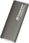 Transcend ESD265C - Draagbare SSD - 2TB - USB 3.2 Gen2 10Gb/s - Grijs