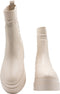 GUESS Keanna - Chelsea boots - Luxe stoffen bovenkant - Wit