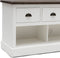 Riviera Maison TV Kast Meubel - Newport Flatscreen Dresser - 180x45 cm - Wit