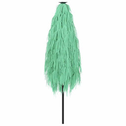 vidaXL - Parasol - met - stalen - paal - 268x268x226 - cm - groen