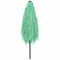 vidaXL - Parasol - met - stalen - paal - 268x268x226 - cm - groen