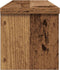vidaXL - Keukenrekken - stapelbaar - 2 - st - 50x15x16 - cm - oud - houtkleurig
