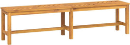 vidaXL - Tuinbank - 180 - cm - massief - acaciahout