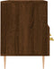 vidaXL - Tv-meubel - 102x36x50 - cm - bewerkt - hout - bruin - eikenkleur