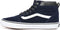 Vans MN Ward Hi MTE - Hoge sneakers - Suède - Dress Blues/Blk - Maat 43