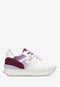 Mexx Juju Humper - Sneaker - Maat 39 - Wit/Paars