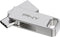 PNY Duo Link - USB 3.2 Type-C - 128GB 200MB/s Zilver