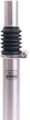 Verende zadelpen - Ø27,2mm - 350mm aluminium - zilver