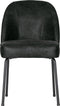 BePureHome Vogue Eetkamerstoel - Leer - Zwart - 83x50x59