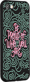 Hoesje Siliconen Geschikt voor iPhone SE (2022) / SE (2020) / 8 / 7 - Design Backcover Color - Meerkleurig / Be Proud