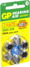 GP ZA675 - Batterijen - 1,44 V - 11,6 x 5,4 mm (6 stuks)