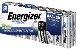 Energizer Ultimate Lithium - Wegwerpbatterij AAA - 20 stuks
