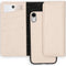 Selencia Hoesje Geschikt voor iPhone Xr Hoesje Met Pasjeshouder - Selencia Tierra Uitneembare Slang Clutch - Wit