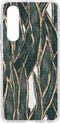 Hoesje Geschikt voor Huawei P30 Hoesje Siliconen - Design Backcover siliconen - Meerkleurig / Wild Leaves