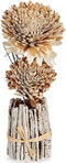 Decoratieve Bloem Natuurlijk 13 x 37 x 14 cm (12 Stuks)