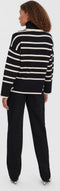 VERO MODA VMSABA - Gebreide pullover - Rolkraag Lange mouwen - Maat S