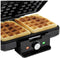 Tristar WF-1165 - Wafelijzer 1000W - 2 wafels - Anti aanbaklaag - Zwart