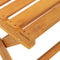 vidaXL - Opvouwbare - Tuinbank - 80x46x85 - cm - Massief - Acaciahout