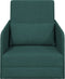 vidaXL - Vloersofa - Bed - 2-in-1 - Donkergroen - 65x80x83 - cm