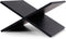 JENS Living Boekenstandaard - Boekenhouder - MDF - 33 x 29 x 19,5 cm - Zwart