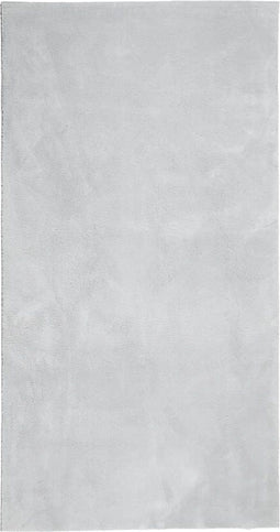 vidaXL - Vloerkleed - HUARTE - laagpolig - zacht - wasbaar - 80x150 - cm - grijs