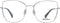 Max Mara MM5003 54016 bril zonder sterke - Dames - Zilverkleurig