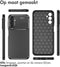 iMoshion Hoesje Geschikt voor Samsung Galaxy A14 (5G) Hoesje Siliconen - iMoshion Carbon Softcase Backcover - Zwart