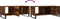 vidaXL - Salontafel - 102x50x40 - cm - bewerkt - hout - gerookt - eikenkleurig