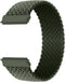 iMoshion Bandje Geschikt voor Amazfit GTS / BIP - iMoshion Gevlochten nylon bandje - Donkergroen