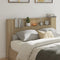 vidaXL - Hoofdbordkast - met - LED - 160x16,5x103,5 - cm - sonoma - eikenkleurig