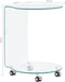 vidaXL - Salontafel - 45x40x58 - cm - gehard - glas