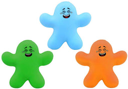 Squishy Stressfiguur XL - Fidget pad - Zacht en rekbaar materiaal - Multi kleuren